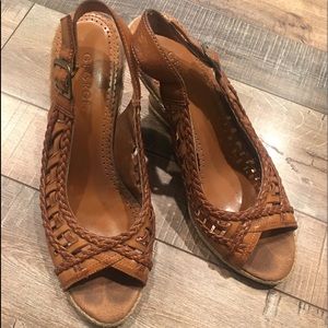 Boho Wedges great condition